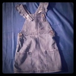 Dungaree skirt denims